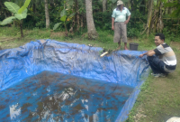 Sobeknya Terpal Kolam Ikan