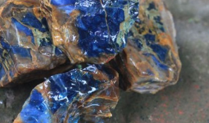 Jenis Batu Blue Opal