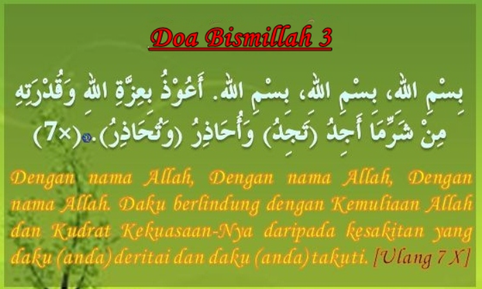 Khasiat Bismillah 3