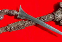 Keris di Banjar Kalsel Terbuat dari Besi Ranjang 