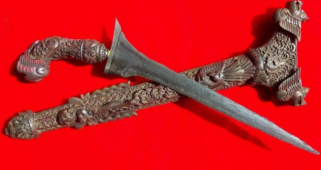 Keris di Banjar Kalsel Terbuat dari Besi Ranjang 