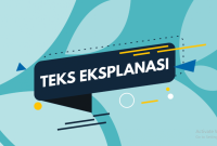Struktur Teks Eksplanasi